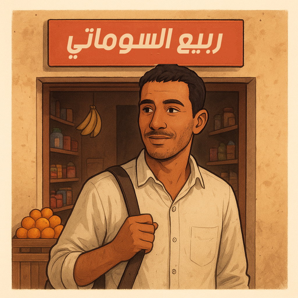 ربيع السوماتي: قصة نجاح وإصرار