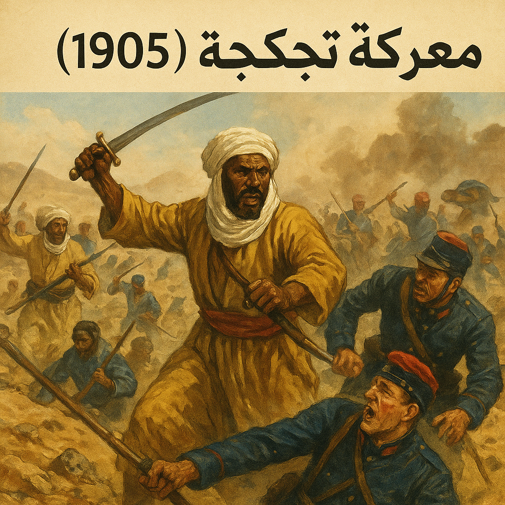 قصة معركة تجكجة (1905م)